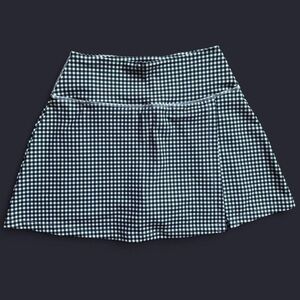ABERCROMBIE GINGHAM SKORT